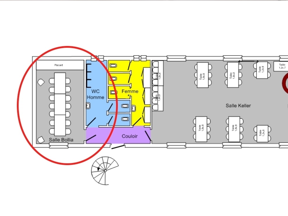 Plan de salle